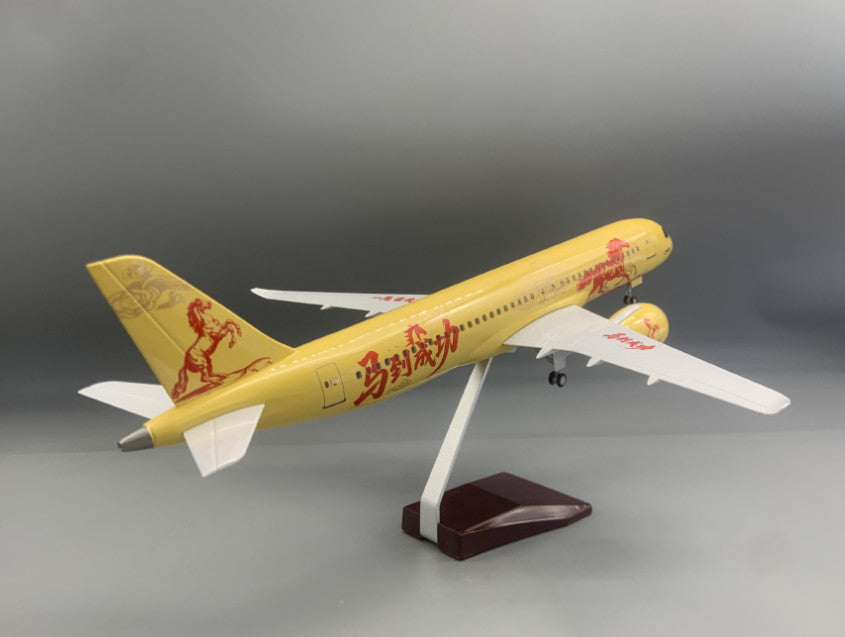 47CM 1:82 CHINA COMAC C919 Airplane Landing Gear Resin Plane Aircraft Model