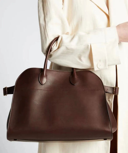 Handbag Cowhide High-Capacity Commuter Bag