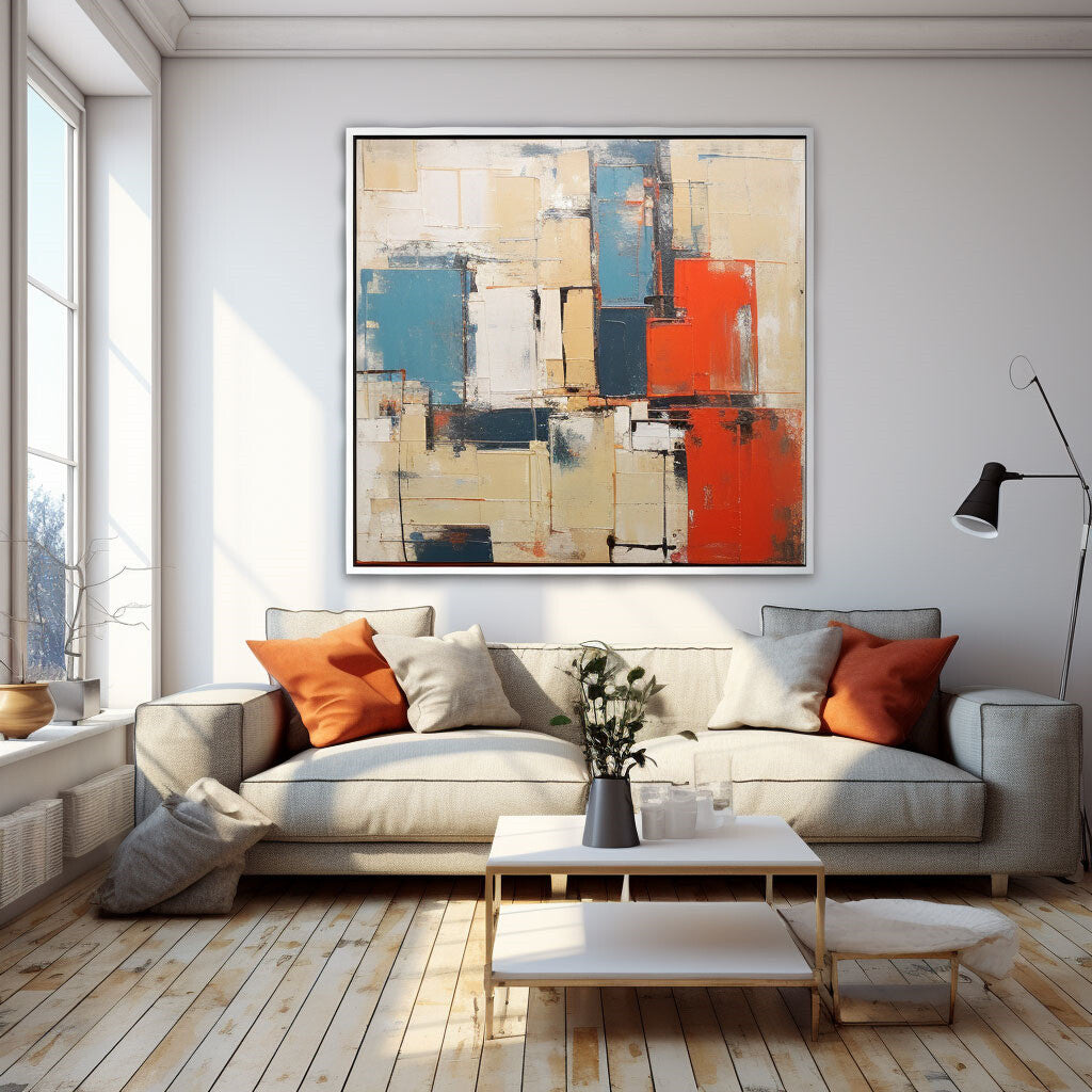 texture color art home decor room painting Hand-painted oil painting abstract
