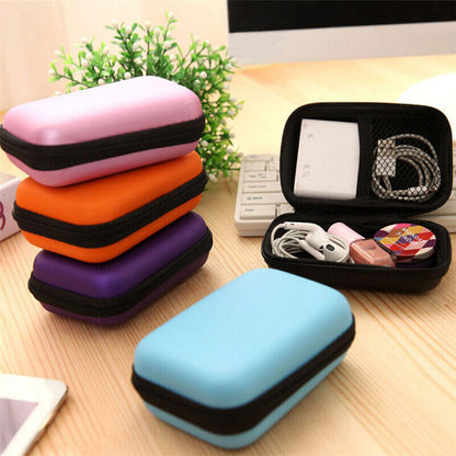Fashion Headset Protect Carry Hard Case Bag Storage Box Headphone Earphone H S!