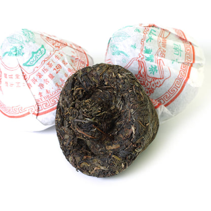 2008 Year Yunnan Puer Puerh Tea Raw Uncooked Lucky Dragon Tuocha Cake Pu'er Tea-