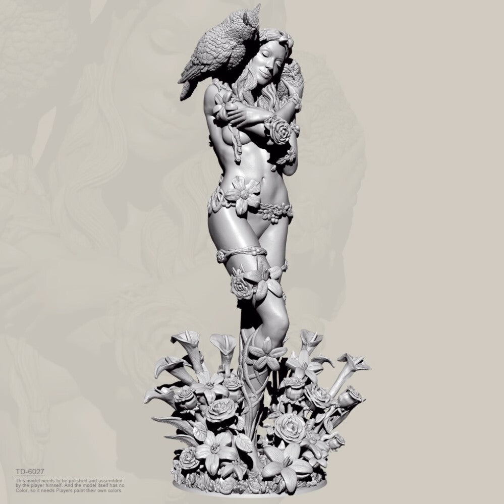 1/24 resin figure model kit Dryad 3D Printing Unassembled Unpainted