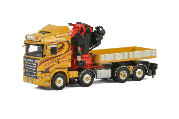 1:50 WSI SCANIA STREAMLINE HIGHLINE 8x2 Truck-mounted Crane Diecast Model