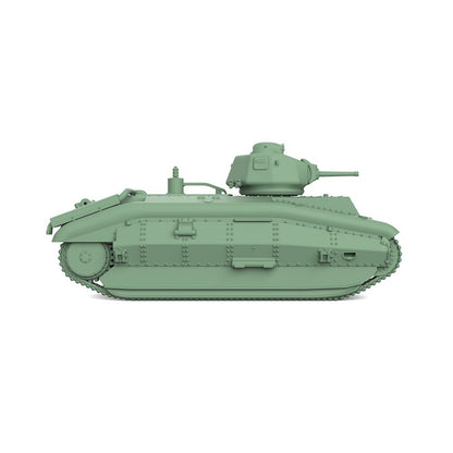 SSMODEL SS200652 1/200 Military Model Kit France B1 Heavy Tank (Phase III)