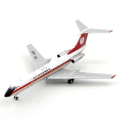 PandaModel Aviogenex TU-134A YU-AHX 1:400 Aircraft Pre-built Model