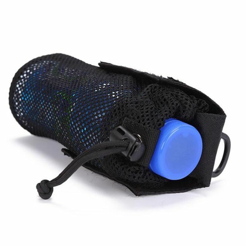 Tactical Water Bottle Pouch Foldable Holster Backpack Sports Water Sleeve Bag