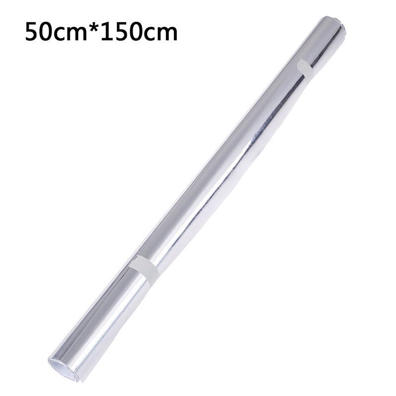 Car Sticker Decal Stretchable Mirror Silver Gold Chrome Flexible Vinyl Wrap Film