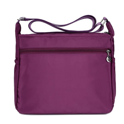 Messenger Bag Waterproof Nylon Shoulder Bags Travel Crossbody Purse 26*9*22 CM
