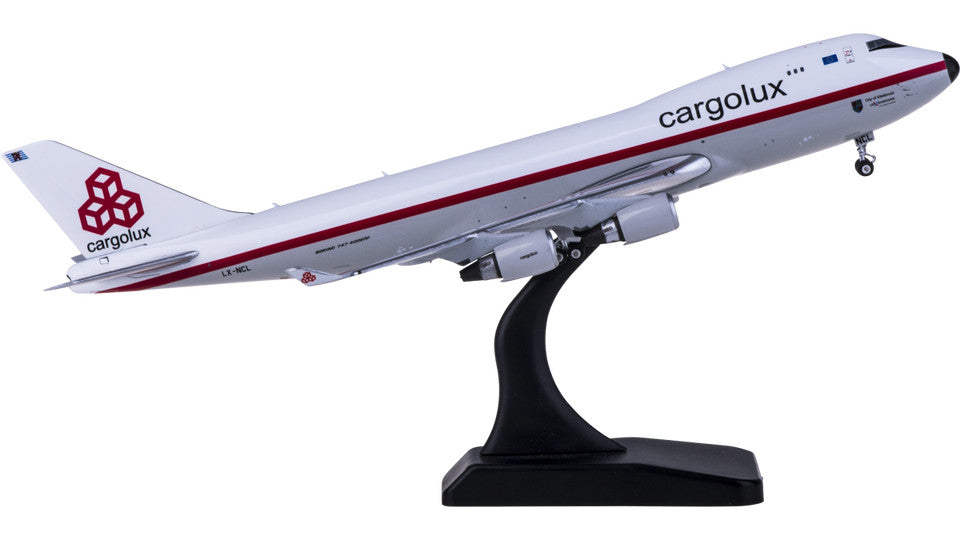 1:400 Phoenix Cargolux BOEING 747-400F Passenger Aircraft Diecast Airplane Model