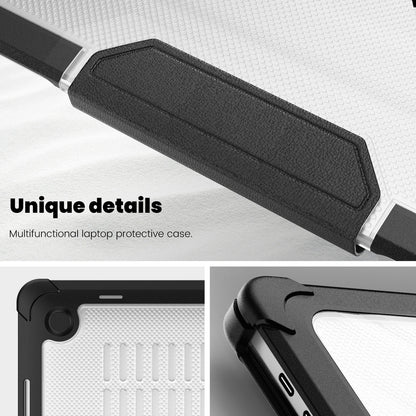 For MacBook Air 13/14, Laptop Cooling Carrying Case, Pro 15/16 Shockproof Cover