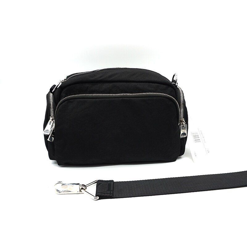 Nylon Medium Size Messenger Bag Fashion Shoulder Bag Purse Grey/Blue/Black/White
