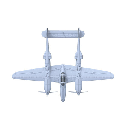 Yao's Studio LYR144234 1/144 Military Model Kit US P-38L-5-LO Lightning Fighter
