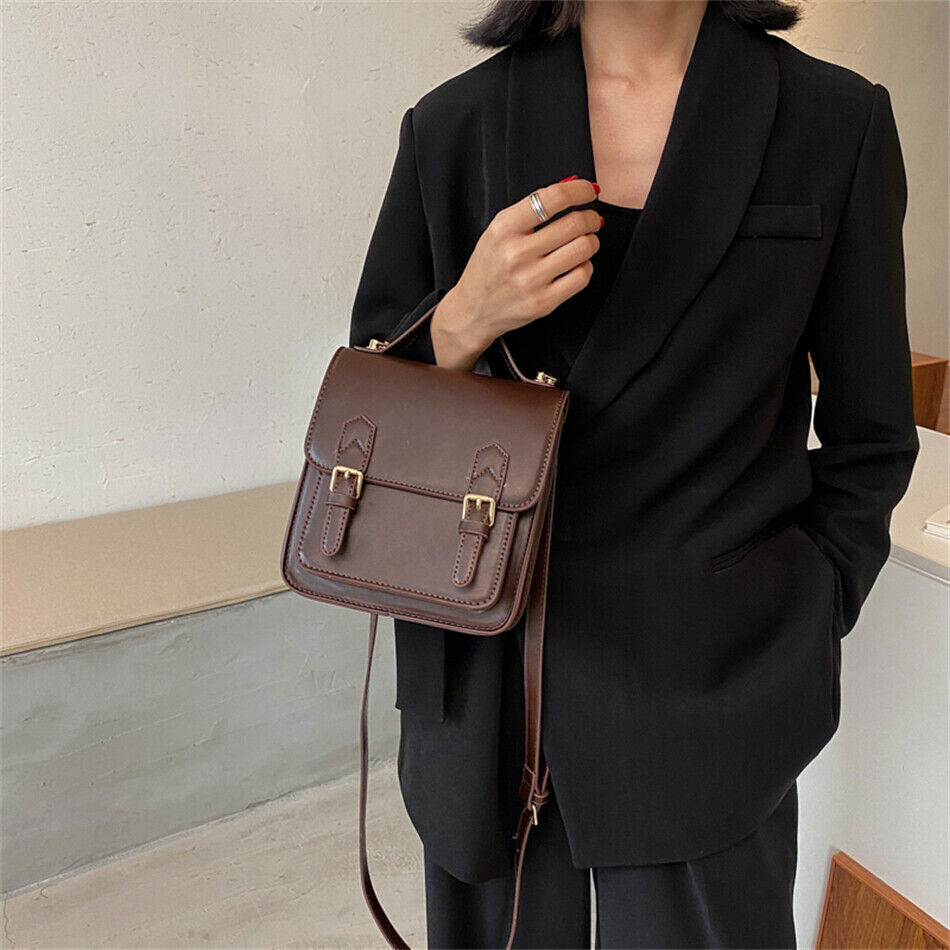 Female Tote Mini Bag PU Leather Women's Handbag Ladies Shoulder Bag