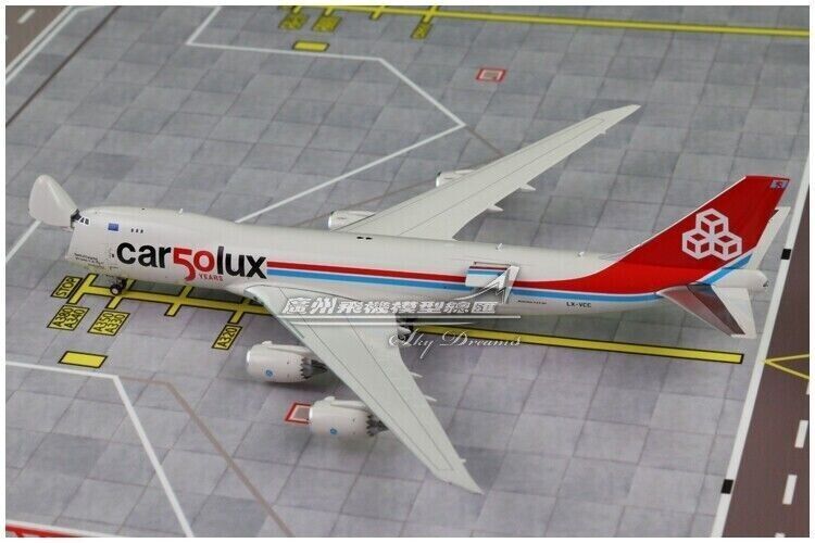 1:400 JC Wings Cargolux BOEING 747-8F Airfreighter Plane Diecast Aircraft Model