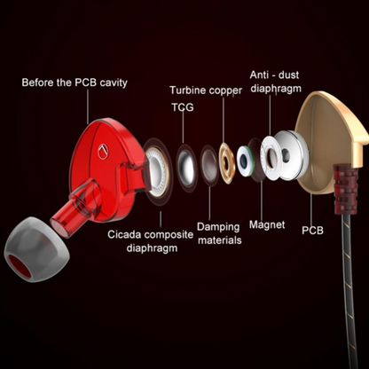 Nuevos Audifonos de calidad HIFI CK7 Auriculares intrauditivos Estereo DJ US