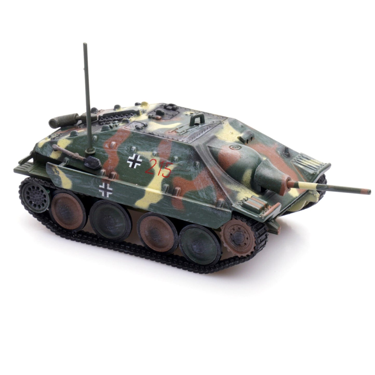 1:72 Scale WWII German Army Sd.Kfz.138/2 Hetzer Tank Finished Model Toy Gift