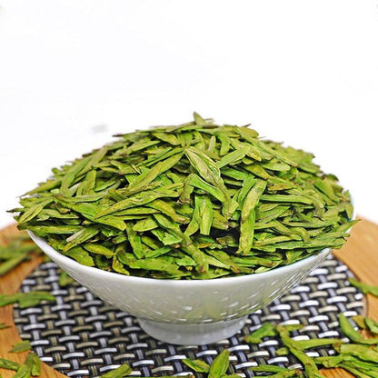 250g 2023 Dragon Well Green Tea Luzhou Type Loose Leaf Dragonwell Bean Fragrance