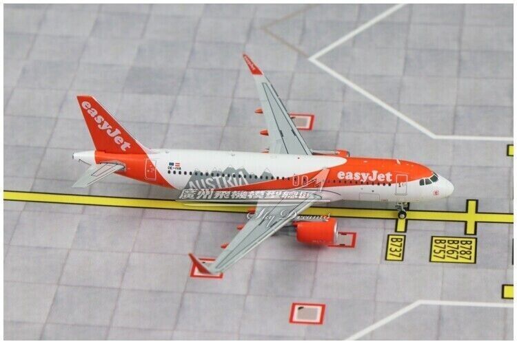 1:400 JC Wings EasyJet AIRBUS A320 Passenger Airplane Diecast Aircraft Model