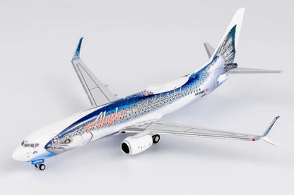 1:400 NG Model Alaska BOEING 737-800 Passenger Airplane Diecast Aircraft Model
