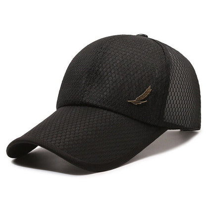 Sun Hat Adjustable Mesh Cap Quick Dry Baseball Cap Casual Summer Breathable