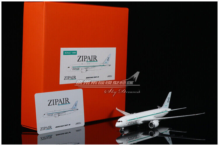 1:400 JC Wings ZIPAIR BOEING 787-8 Passenger Airplane Diecast Aircraft Model