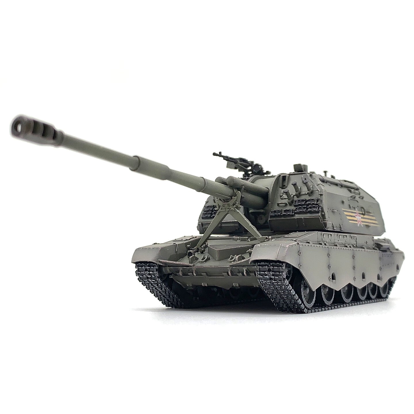 1/72 ARTISAN 2S19 Self-propelled Howitzer Tank 155mm Painting Finished Model