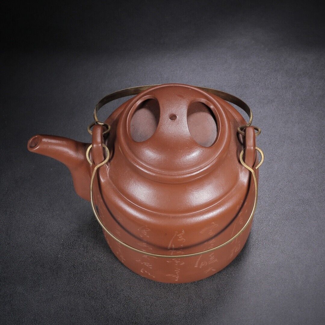 Chinese Yixing Zisha Clay Handmade Exquisite Teapot（洋桶 底款：顾景舟）