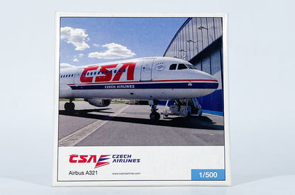 1:500 StarJets CZECH AIRLINES AIRBUS A321 Plane Airplane Diecast Aircraft Model