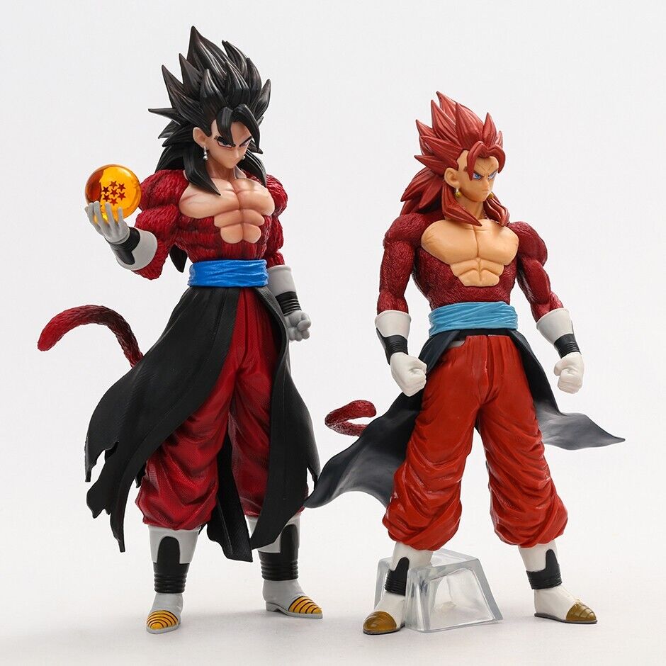 Dragon Ball Super Saiyan 4 Vegeta Son Goku PVC Action Figure Model Toy Statue