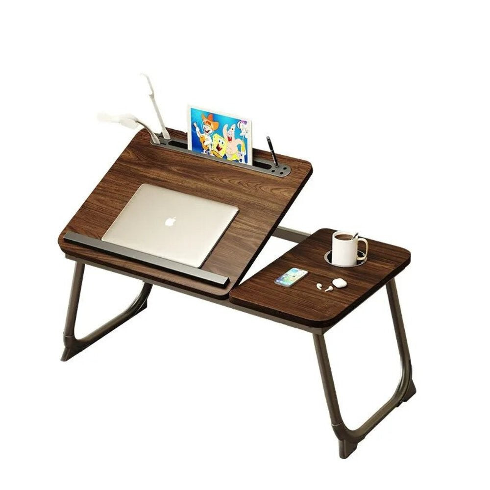 Foldable Laptop Bed Table Adjustable Portable Desk