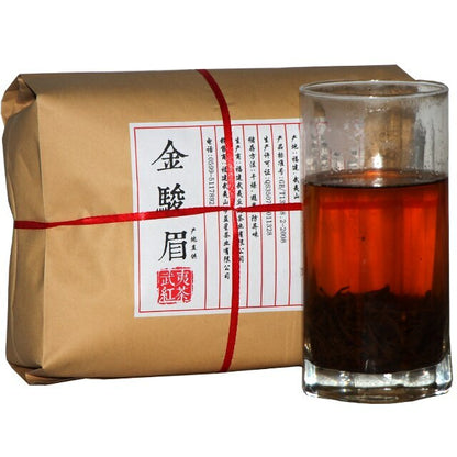 Premium Wuyi Organic Golden Army Dollar Army Dollar Eyebrow Junmee Black Tea 500g -