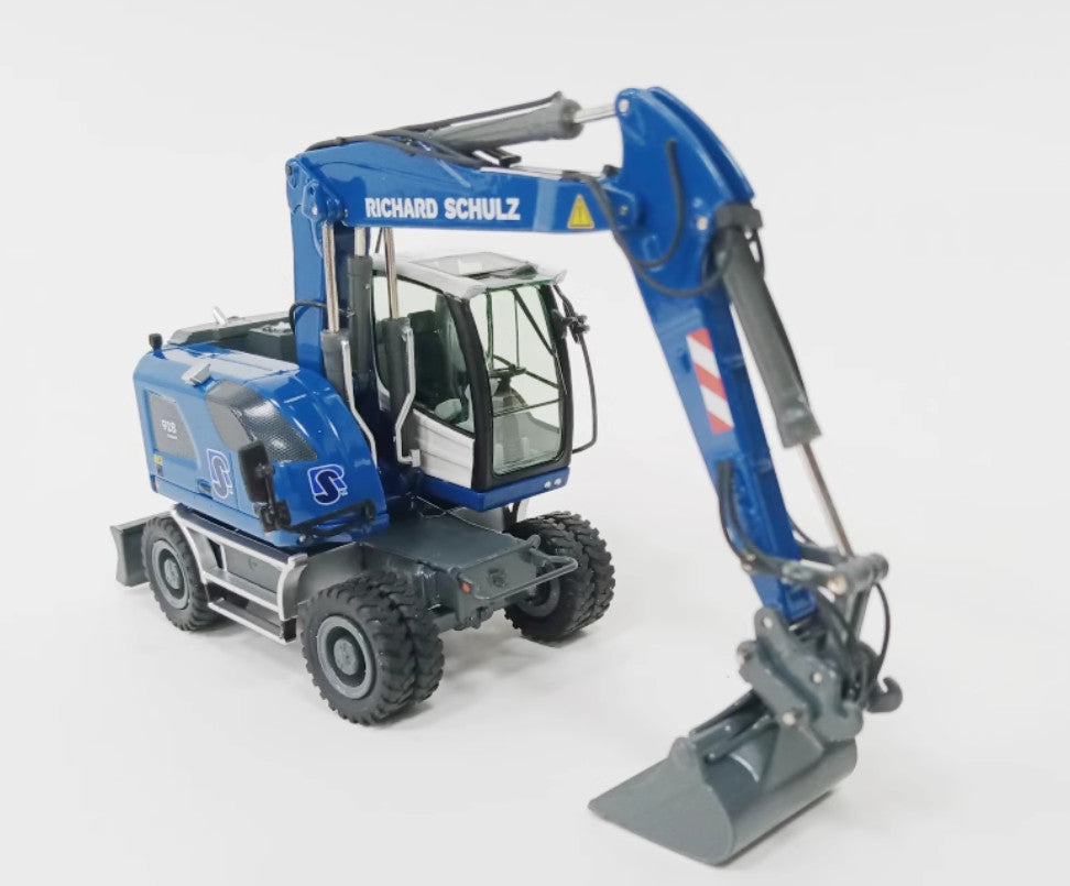 1:50 NZG LIEBHERR A918 Wheeled Excavator RICHARD SCHULZ Machine Diecast Model
