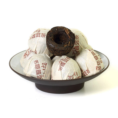 500g 2009 Supreme Yunnan Langhe Bulang Mount puer Puerh Tea Mini Ripe Tuo Cake