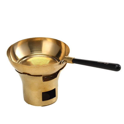 Chinese Creativity Pure Copper Tea Strainer Set Kung Fu Tea Set Tea Filter Tea