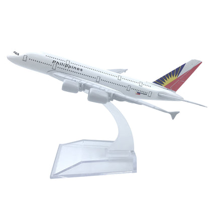 1:400 16cm A380 Philippine Airlines Plane Metal Airplane Model Plane Model