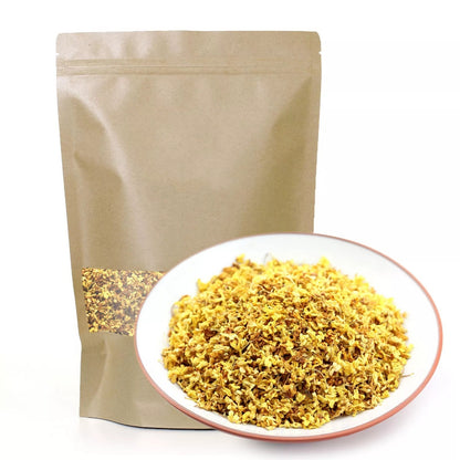 250g Natural Sweet Osmanthus Flower Tea Golden Fragrant Dried Chinese Herbal