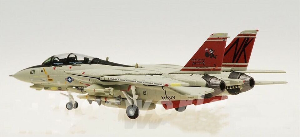 1:200 Hogan U.S. Navy Grumman F-14D Tomcatters NK Diecast Aircraft Plane Model