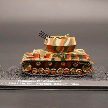 1/72 Flakpanzer IV World War II German Cyclone IV Air Defense Tank Model