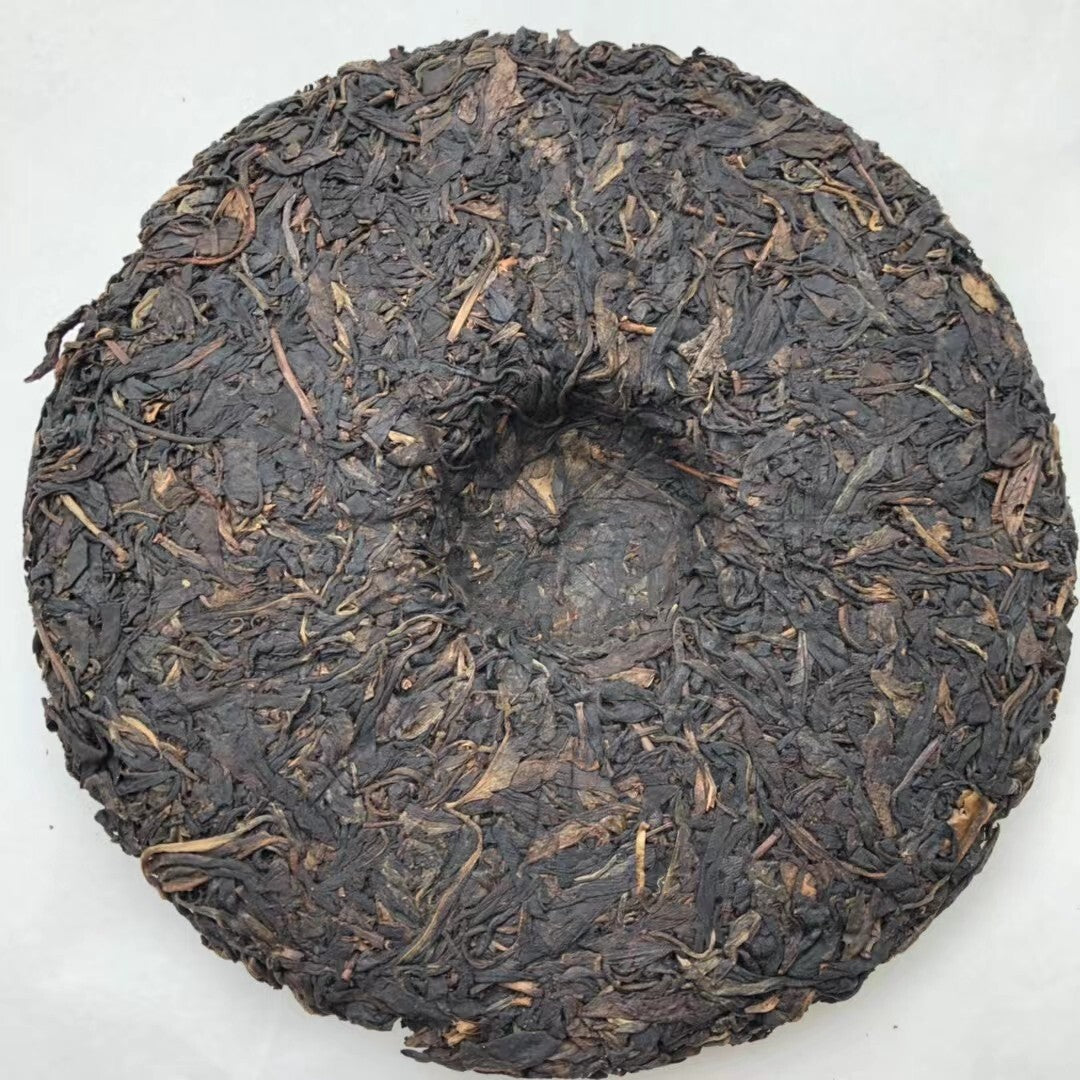 357g Yiwu Aged Pu-erh Tea Cake Tong Xing Hao Old Pu'er Cake Tea Yunnan Puerh Tea