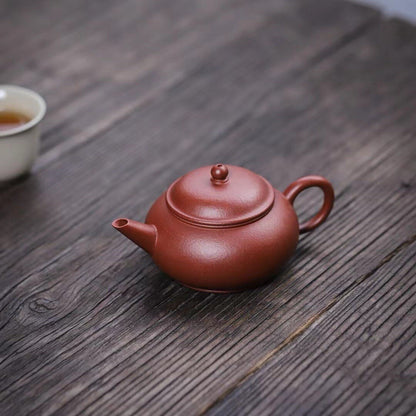 110cc Eggshell Thin Yixing Zisha Purple Clay JiangpoNi Handmade Shuiping Teapot