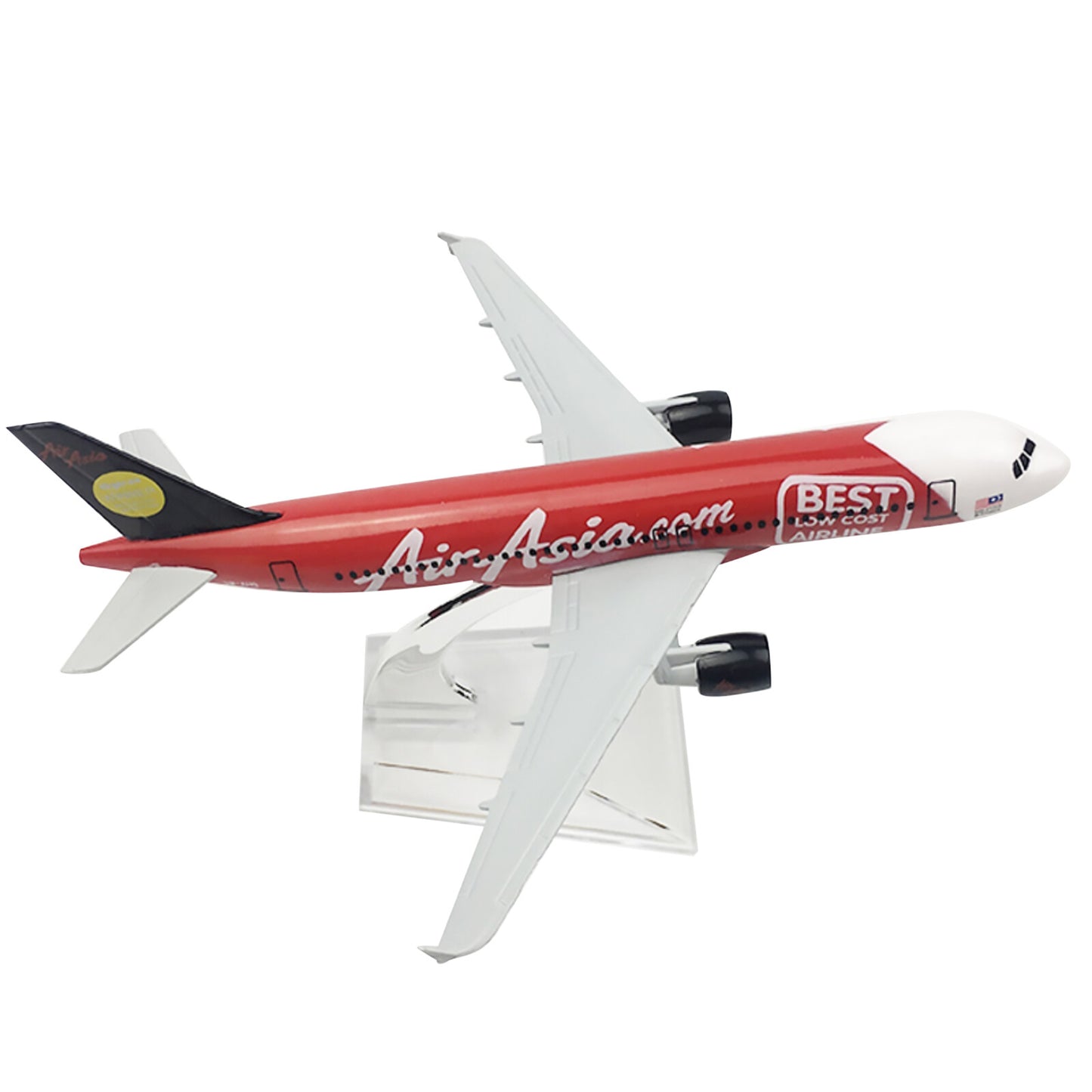 1:400 15cm Aircraft Asia 2007 A320 Best Alloy Plane Model Airplane Ornaments