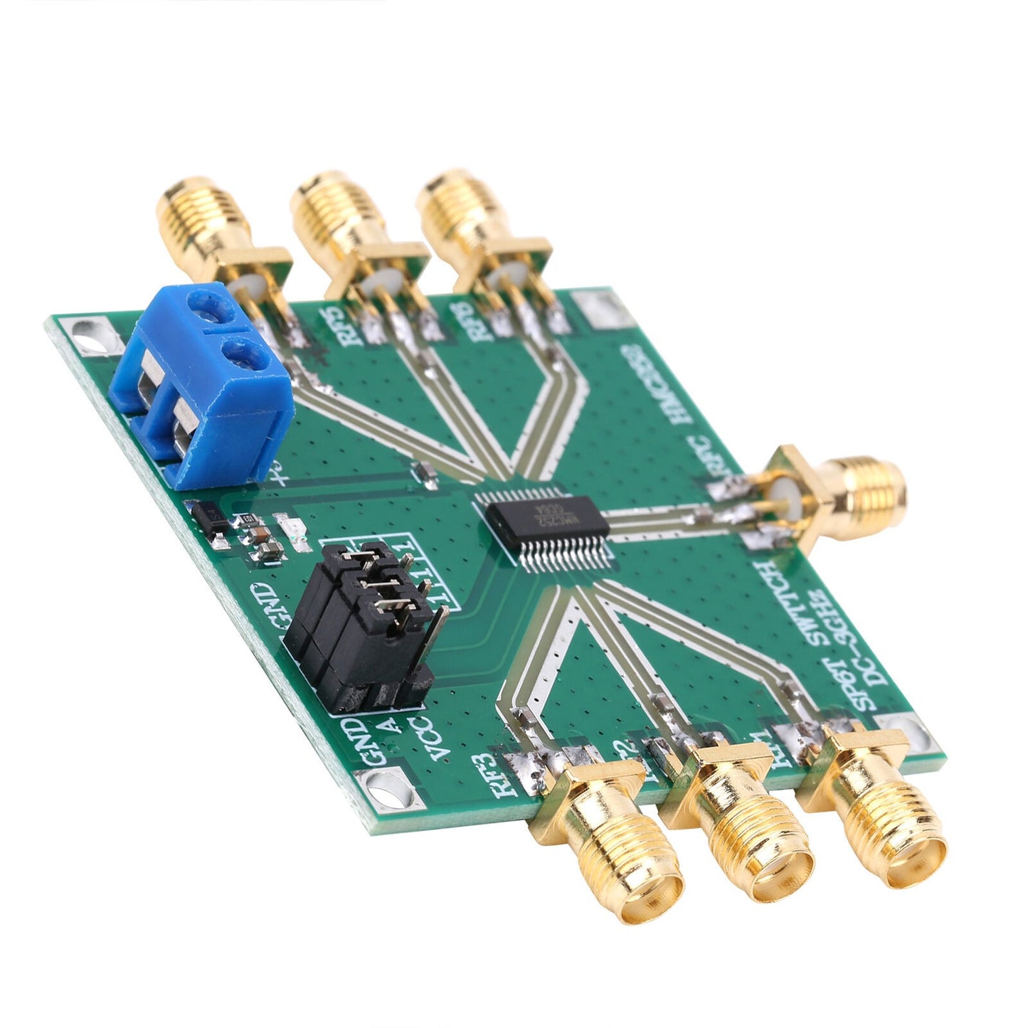 HMC252 DC-3GHz Non-Reflective RF Switch Module Single-Pole 6 Throw Switch