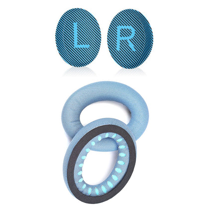 Blue Soft Ear Pads Cushion Cover For BOSE Quiet Comfort QC35 QC35II Headphones