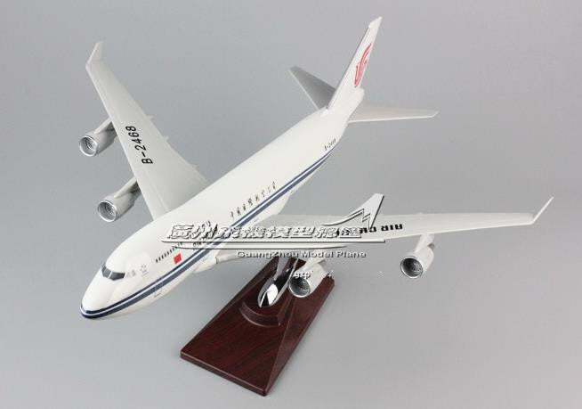 40CM AIR CHINA BOEING 747-400 B-2468 Passenger Airplane Resin Aircrarft Model