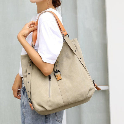 Canvas Shoulder Purse Crossbody Bag Travelling Handbags Polyester Blue/Red/Black