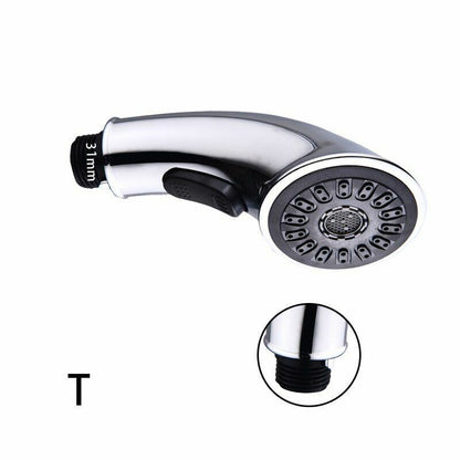 ABS Kitchen Tap Pull Out Parts Faucet Replacement Accessories Small Nozzle Head