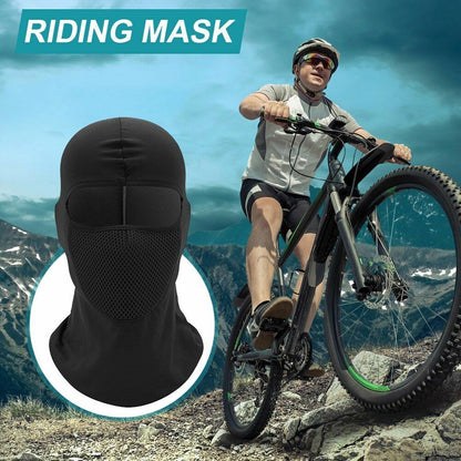 Motorcycle Full Cover Face Mask Cycling Balaclava Hat Lycra Outdoor Helmet Cap