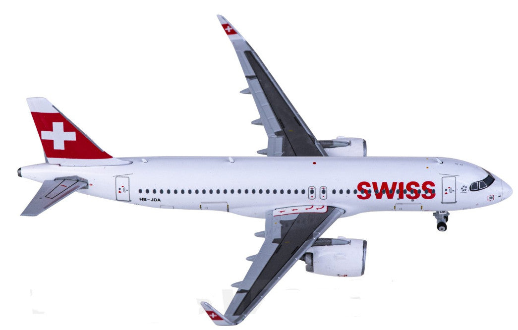 1:400 JC Wings SWISS AIRBUS A320neo Passenger Airplane Diecast Aircraft Model