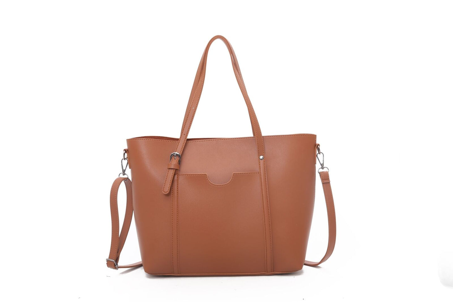 Single Shoulder Handbag Ladies Bucket PU Shoulder Bag