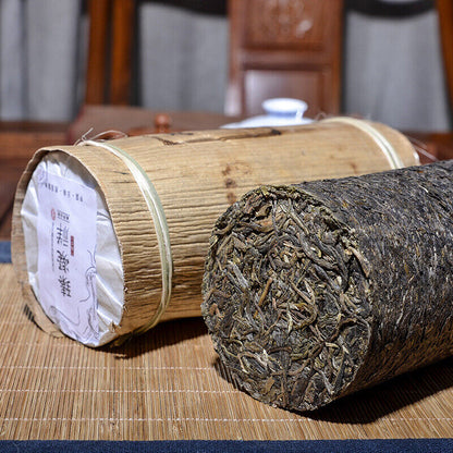 Small Family Sai Ancient Tree Tea 1000g Pu'er Tea Tuo Tea Pu'er Tea Column